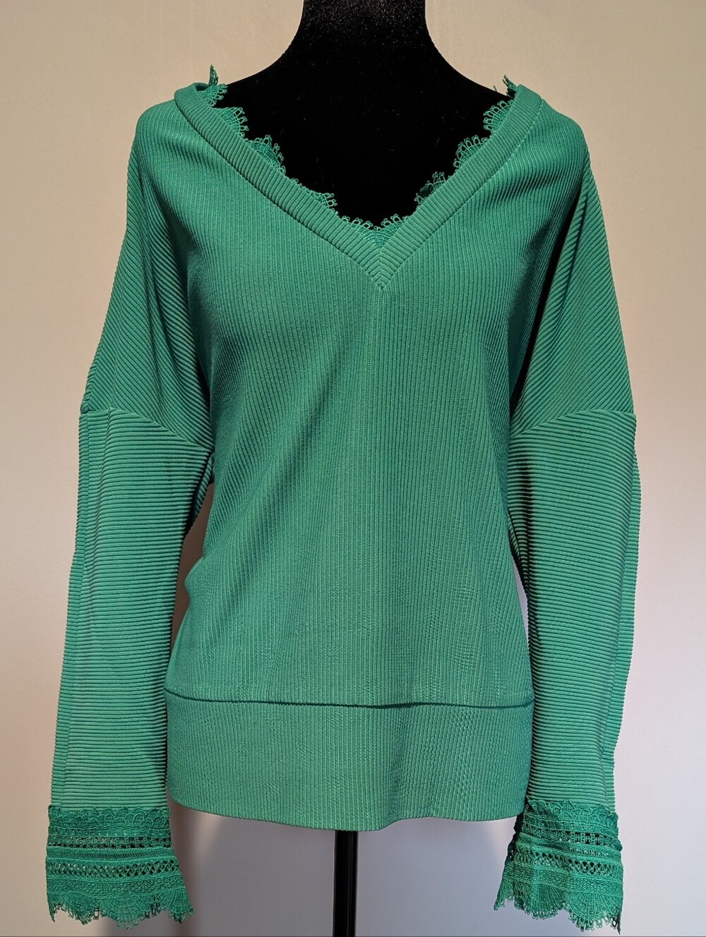 ePretty Green Knit Top